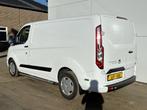 Ford Transit Custom 340 1.0 PHEV 126PK PHEV Benzine Plug in, Auto's, Bestelauto's, Stof, Gebruikt, Zwart, Plug-in hybride