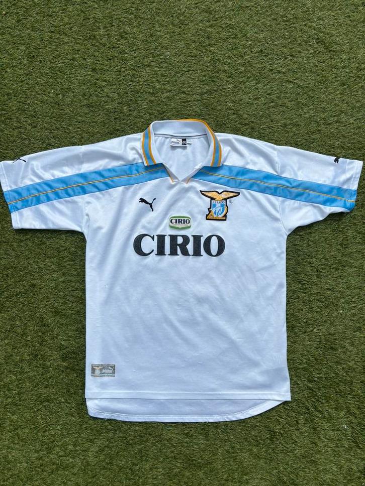 S.S. Lazio shirt 1999, Sport en Fitness, Voetbal, Gebruikt, Shirt, Groter dan maat XL, Ophalen of Verzenden