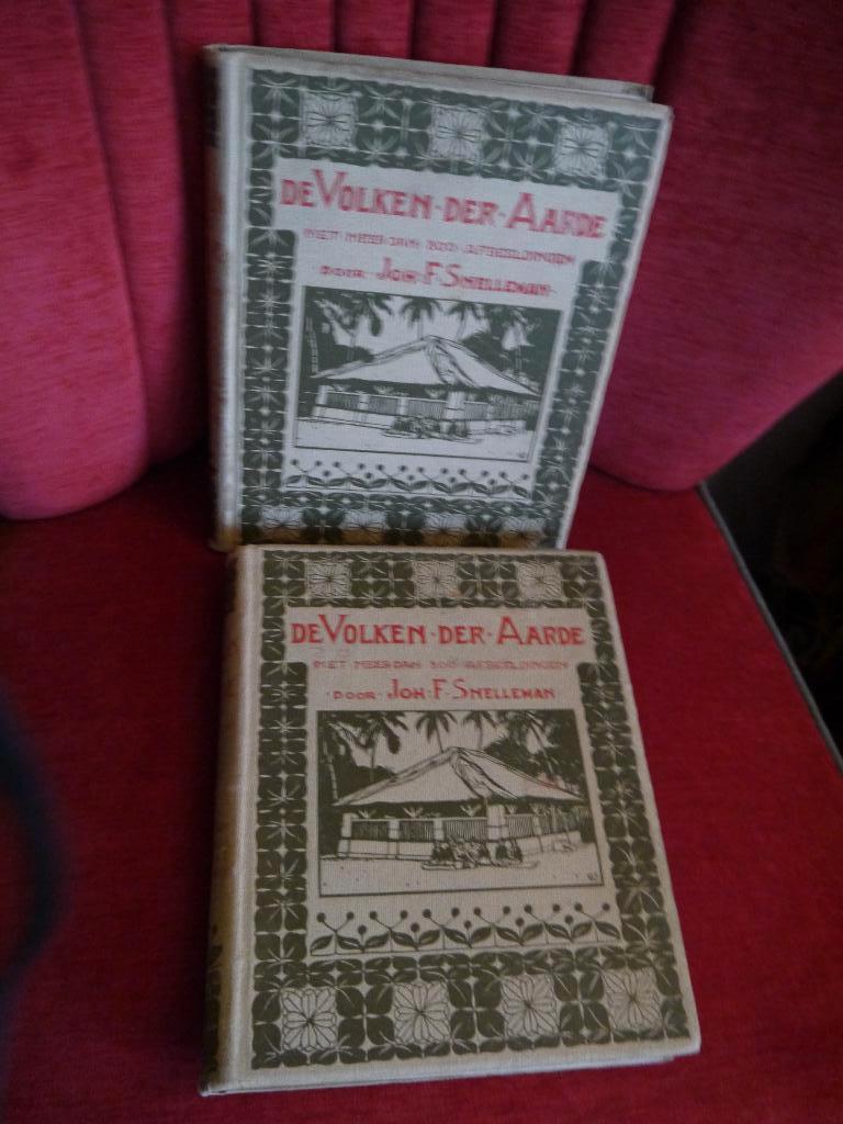 De volken der aarde deel 1 en 2 uit 1903, Antiek en Kunst, Antiek | Boeken en Bijbels, Ophalen of Verzenden, Zie beschrijving