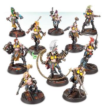 Necromunda Escher Gang  beschikbaar voor biedingen
