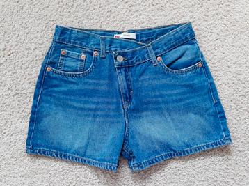 Levi's mini mom kortebroek maat 158 beschikbaar voor biedingen
