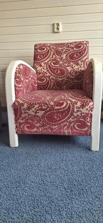 2 Identieke fauteuils Roze beschikbaar voor biedingen