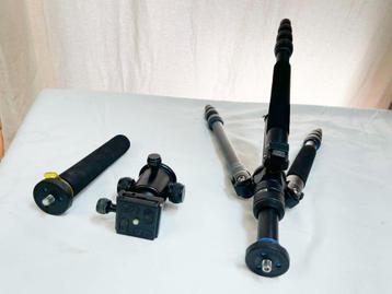 BEIKE BK-777 monopod met kogelkop (gevouwen, draaibaar) beschikbaar voor biedingen