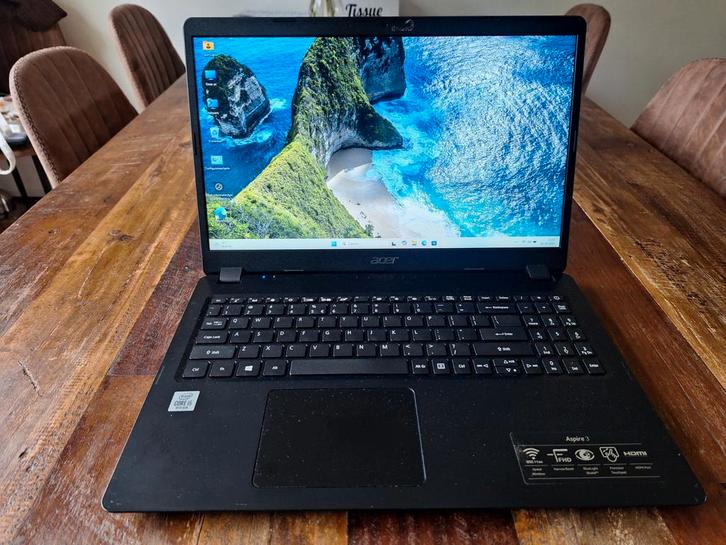 Acer Aspire 3 / 15,6" / i5 / 8gb / 250ssd / W11 / Goede accu, Computers en Software, Windows Laptops, Zo goed als nieuw, 15 inch