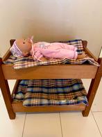 Houten Stapelbed met Pop, Ophalen, Gebruikt, Babypop