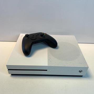 Microsoft Xbox One S 500GB Wit | Met zwarte controller beschikbaar voor biedingen