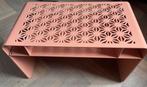 Design on Stock bijzettafel groot Koyo Edward van Vliet pink, Huis en Inrichting, Gebruikt, Metaal of Aluminium, Rechthoekig, Minder dan 45 cm