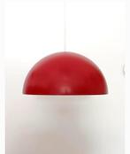 Rode retro Ikea Brasa hanglamp, 25 tot 50 cm, Rond, Ophalen of Verzenden, Zo goed als nieuw