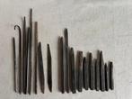 18 ponsjes uit graveur gereedschaps kist, Ophalen of Verzenden