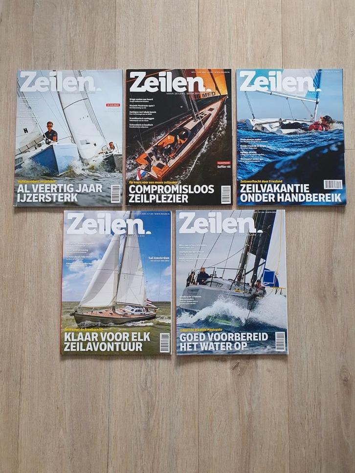 Zeilen (2025), tijdschrift voor de zeilliefhebber., Boeken, Tijdschriften en Kranten, Zo goed als nieuw, Ophalen of Verzenden