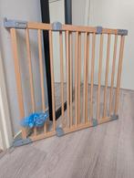 Babydan Flexifit Deluxe Houten traphekje 62,5-100,5 cm, Ophalen, 100 tot 115 cm, Zo goed als nieuw, Schroefhekje