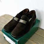 Klassieke bruin suède loafers met hak PAUL GREEN maat 39, Kleding | Dames, Schoenen, Bruin, Overige typen, Ophalen of Verzenden