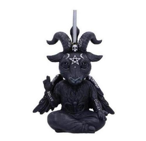Baphoboo Zwart Baby Baphomet Hangend, Verzamelen, Beelden en Beeldjes, Nieuw, Fantasy, Ophalen of Verzenden