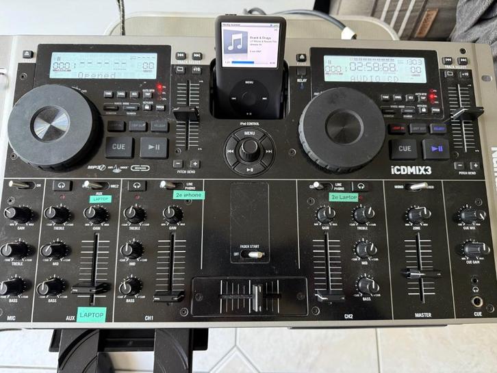 Numark DJ-set iCDmix 3, Muziek en Instrumenten, Dj-sets en Draaitafels, Zo goed als nieuw, Dj-set, Numark, Ophalen of Verzenden