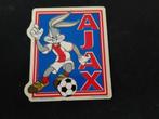 Sticker Ajax  Looney Tunes), Ophalen of Verzenden, Nieuw, Sport