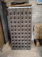 Vintage Frans Wijnrek (Pupitre) voor 120 flessen, Ophalen, Gebruikt, 25 flessen of meer, 75 cm of meer