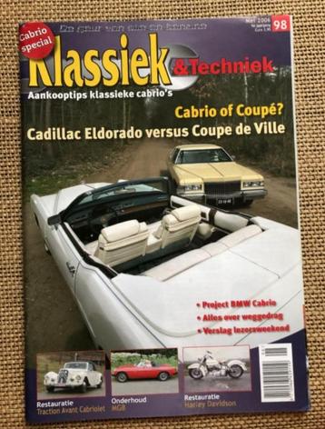 KT: MGB, BMW 1600-2, Cadillac Eldorado en Coupe de Ville beschikbaar voor biedingen