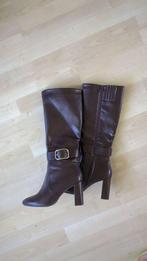 Brown boots size 37, Ophalen, Hoge laarzen, Bruin, Zo goed als nieuw
