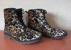 Panterprint laarsjes maat 39, Kleding | Dames, Schoenen, Zwart, Lage of Enkellaarzen, Ophalen of Verzenden, Zo goed als nieuw