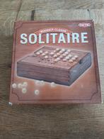 Houten Solitaire Spel, Een of twee spelers, Ophalen of Verzenden, Zo goed als nieuw, Tactic