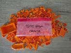 Lego kleur oranje. 0,5 kilo., Ophalen of Verzenden, Gebruikt, Losse stenen, Lego