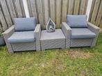Robuuste tuinset allibert, Tuin en Terras, Tuinsets en Loungesets, Ophalen, Zo goed als nieuw, Kunststof