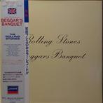 Rolling Stones ‎– Beggars Banquet  (Blue vinyl, Japan 1981), Cd's en Dvd's, Vinyl | Rock, Ophalen of Verzenden, Zo goed als nieuw