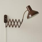 Jaren 60 Schaarlamp - Origineel, Huis en Inrichting, Lampen | Wandlampen, Ophalen of Verzenden, Gebruikt, Metaal