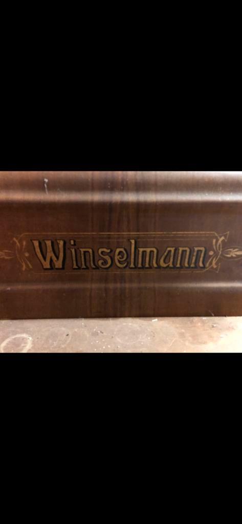 Antieke Winselmann Naaimachine, Antiek en Kunst, Antiek | Naaimachines, Ophalen of Verzenden