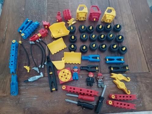 Grote partij duplo toolo brandweer en kraan/graafmachine, Kinderen en Baby's, Speelgoed | Duplo en Lego, Zo goed als nieuw, Duplo