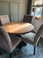 4 velvet eetkamerstoelen,  nieuw!, Huis en Inrichting, Stoelen, Ophalen, Overige kleuren, Nieuw, Vier