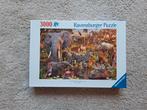 Ravensburger "African animal world" 3000 Stukjes - Nieuw!, Ophalen of Verzenden, Meer dan 1500 stukjes, Nieuw, Legpuzzel