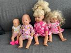 4 Baby Born Poppen in prima staat, Ophalen of Verzenden, Gebruikt, Babypop