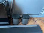 Sonos surroundset (Playbar, Sub 2 en 2 Play 1) + muursteunen, Ophalen of Verzenden, Zo goed als nieuw, Overige merken, Overige spelers