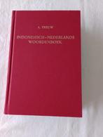 INDONESISCH - NEDERLANDS WOORDENBOEK  A. Teeuw, Overige uitgevers, Ophalen of Verzenden, Zo goed als nieuw, A. Teeuw