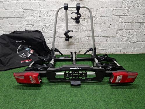 ZGAN Uebler X21-s fietsendrager voor 2 E-bikes + Opbergtas, Auto diversen, Fietsendragers, Zo goed als nieuw, Trekhaakdrager, 2 fietsen