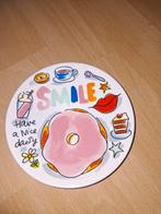 Blond Amsterdam Petit Four Happy, Porselein of Keramiek, Schaal, Rond, Ophalen of Verzenden