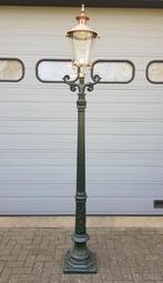 Gietijzeren lantaarnpalen lantaarnpaal lantaarn 280 cm, Antiek en Kunst, Antiek | Lampen, Verzenden