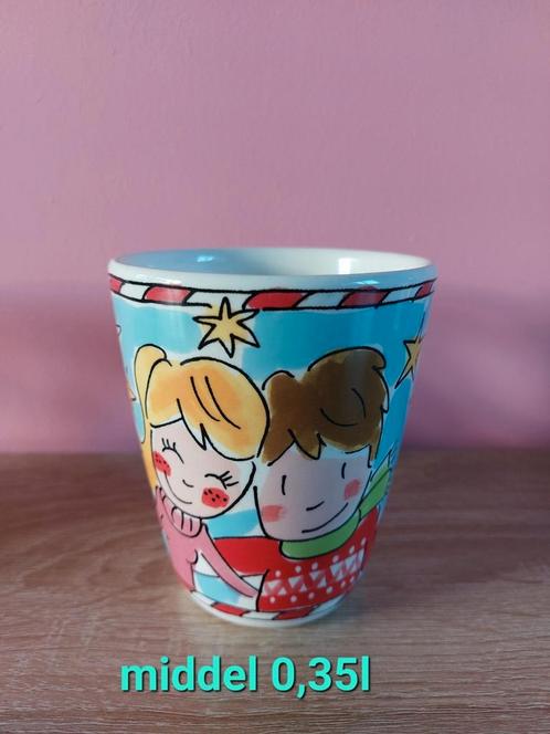 Blond Amsterdam kerst mok 0,35L, Huis en Inrichting, Keuken | Servies, Zo goed als nieuw, Kop(pen) en/of Schotel(s), Blond Amsterdam