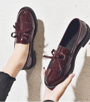 Nieuwe bordeaux rode loafers instappers schoenen maat 37 beschikbaar voor biedingen