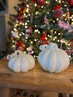 Pompoenen van wit glas, Ophalen of Verzenden, Nieuw