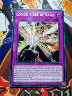 Exxodd Fires of Rage - Secret Rare MP25 - Yu-Gi-Oh, Hobby en Vrije tijd, Verzamelkaartspellen | Yu-gi-Oh!, Ophalen of Verzenden