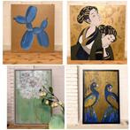 Schilderij paneel xxl groot kunst wanddecoratie lijst doek, Ophalen