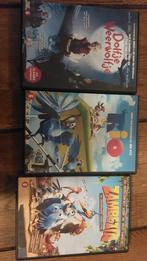 3 Leuke kinderfilms op DVD: Rio, Zambezia, Dolfje Weerwolfje, Cd's en Dvd's, Dvd's | Kinderen en Jeugd, Avontuur, Gebruikt, Ophalen of Verzenden