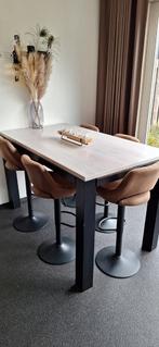 Hoge bartafel L160, Huis en Inrichting, Tafels | Eettafels, Ophalen, Gebruikt, 50 tot 100 cm, Vijf personen of meer