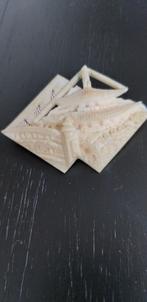 Antieke Ivoren Broche - Pagode, Antiek en Kunst, Kunst | Beelden en Houtsnijwerken, Ophalen of Verzenden