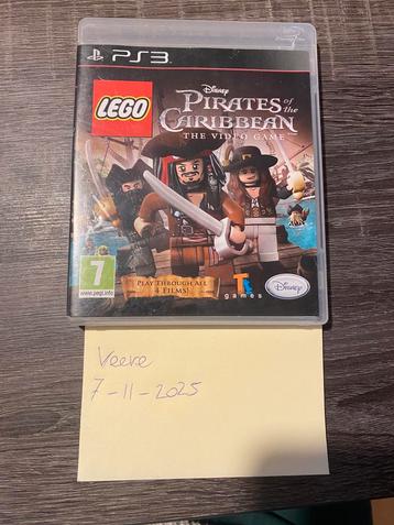 LEGO Pirates of the Caribbean PS3 beschikbaar voor biedingen