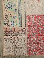 Vintage Perzisch patchwork vloerkleed vlakken 155x224cm, Huis en Inrichting, Stoffering | Tapijten en Kleden, 200 cm of meer, Nieuw