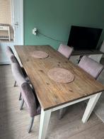 Gratis Eettafel en 6 stoelen, Huis en Inrichting, Ophalen of Verzenden