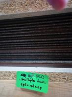 Vochtwerende multiplex 6mm platen met rubber plaat 3mm ( 022, Ophalen, Nvt, Nvt, Nvt